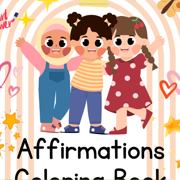 Affirmations Colouring Book
