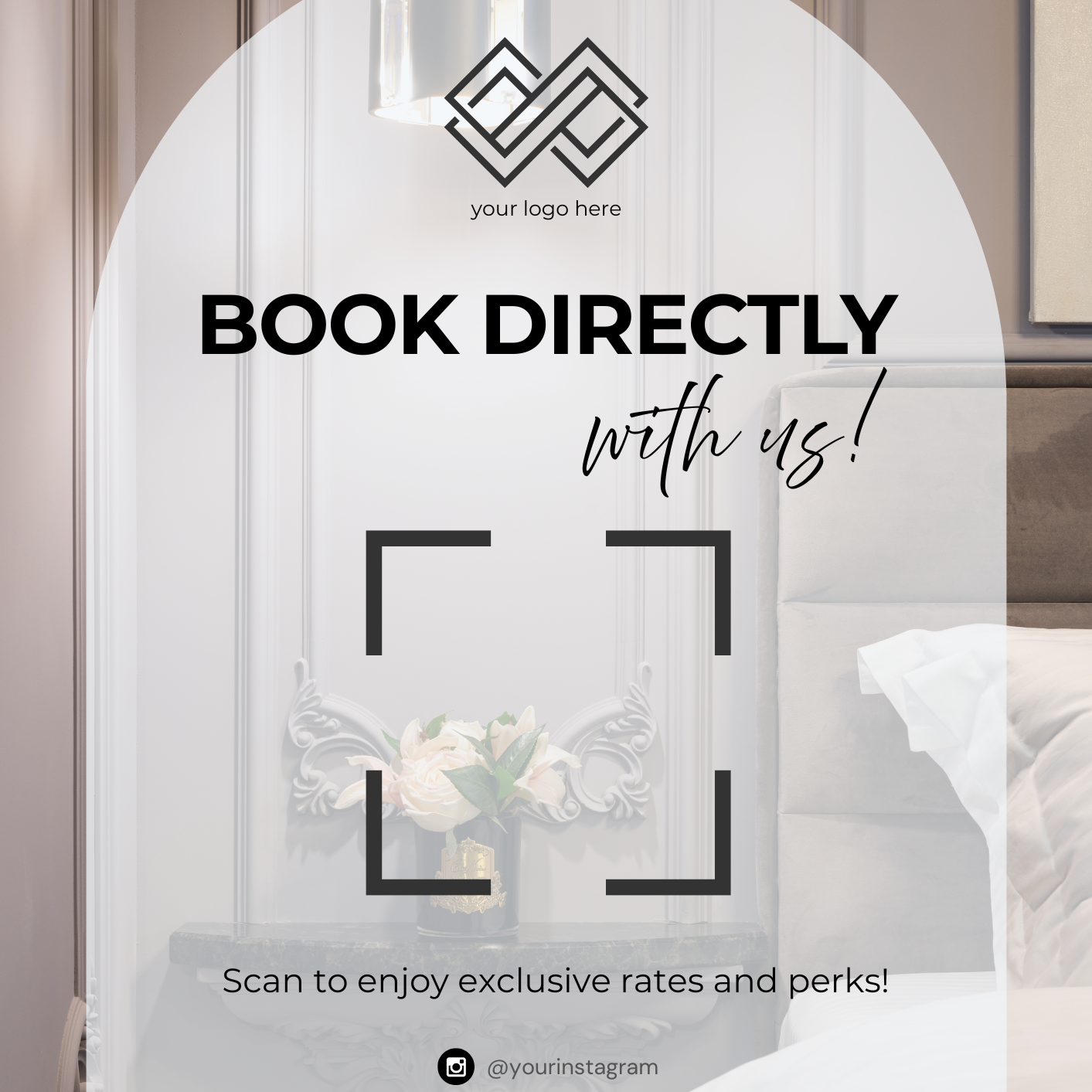 QR Code Direct Booking with Templates